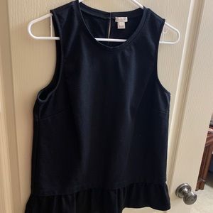 JCrew Ruffle Top